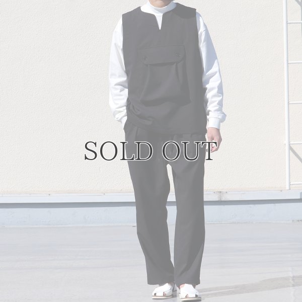 画像8: Reflax®(リフラクス) テック リネンライク CANAPA(カナパ)  ビッグポケット キーネック ベスト【MADE IN JAPAN】『日本製』 / Upscape Audience