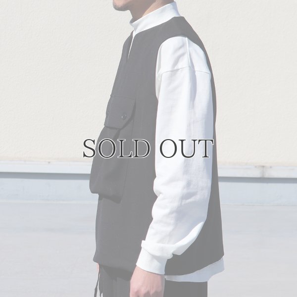 画像6: Reflax®(リフラクス) テック リネンライク CANAPA(カナパ)  ビッグポケット キーネック ベスト【MADE IN JAPAN】『日本製』 / Upscape Audience