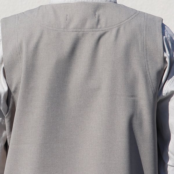 画像14: Reflax®(リフラクス) テック リネンライク CANAPA(カナパ)  ビッグポケット キーネック ベスト【MADE IN JAPAN】『日本製』 / Upscape Audience