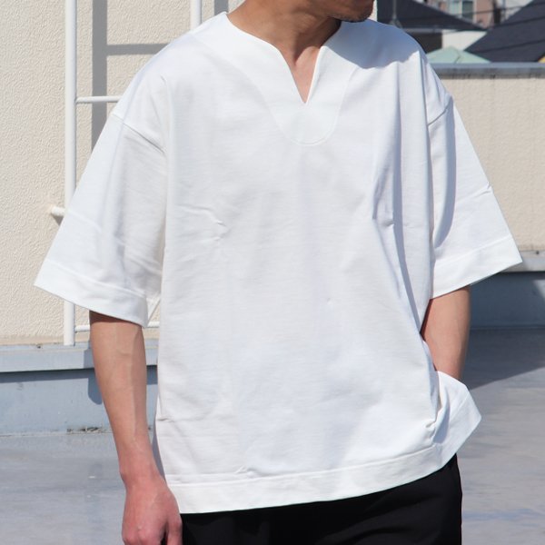 画像2: VORTEX 8オンス(MVS天竺) キーネック ハーフスリーブ Tシャツ【MADE IN JAPAN】『日本製』/ Upscape Audience