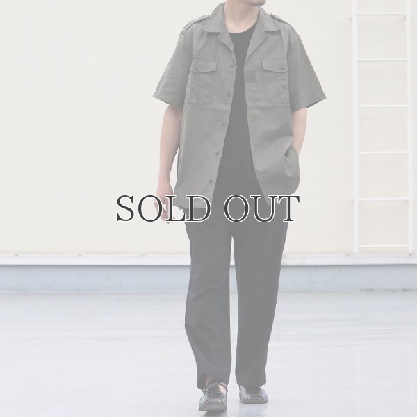 画像6: DEAD STOCK / French Army Chad Tropical Shirt(フランス軍 チャドシャツ / ヘリンボーンツイル)