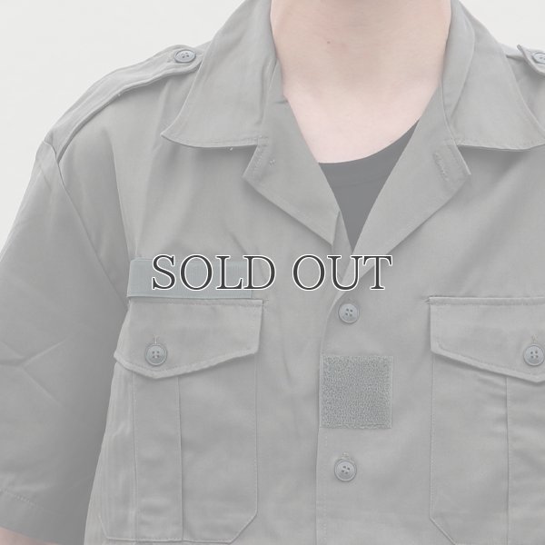 画像13: DEAD STOCK / French Army Chad Tropical Shirt(フランス軍 チャドシャツ / ヘリンボーンツイル)