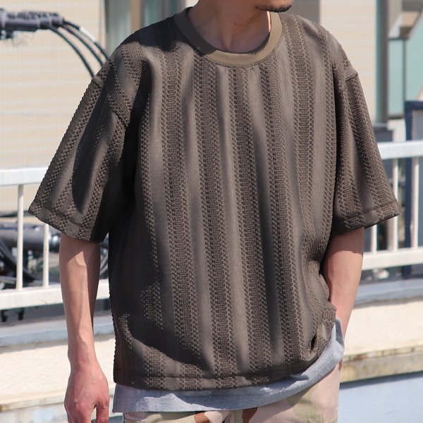 画像3: テック ラッセル レース ハーフスリーブ Tシャツ【MADE IN JAPAN】『日本製』/ Upscape Audience