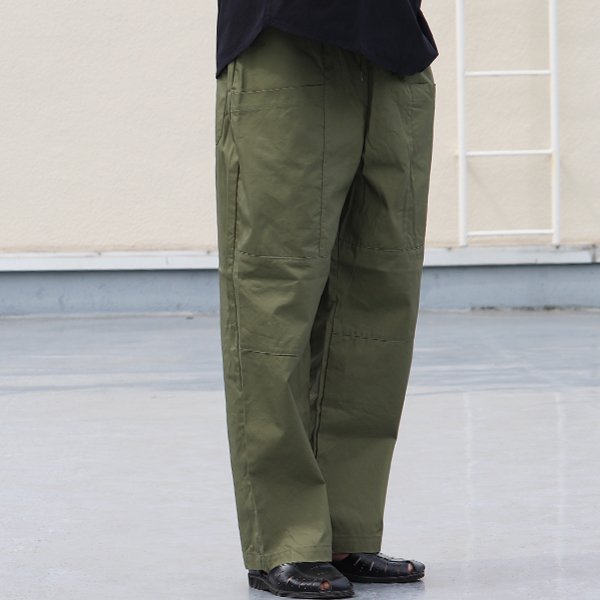 画像14: グリストーンW 綿ナイロン 高密度ギャバ ツールポケ ワイドイージーパンツ【MADE IN JAPAN】『日本製』/ Upscape Audience