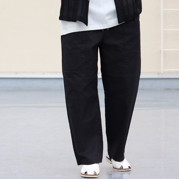 画像7: グリストーンW 綿ナイロン 高密度ギャバ ツールポケ ワイドイージーパンツ【MADE IN JAPAN】『日本製』/ Upscape Audience