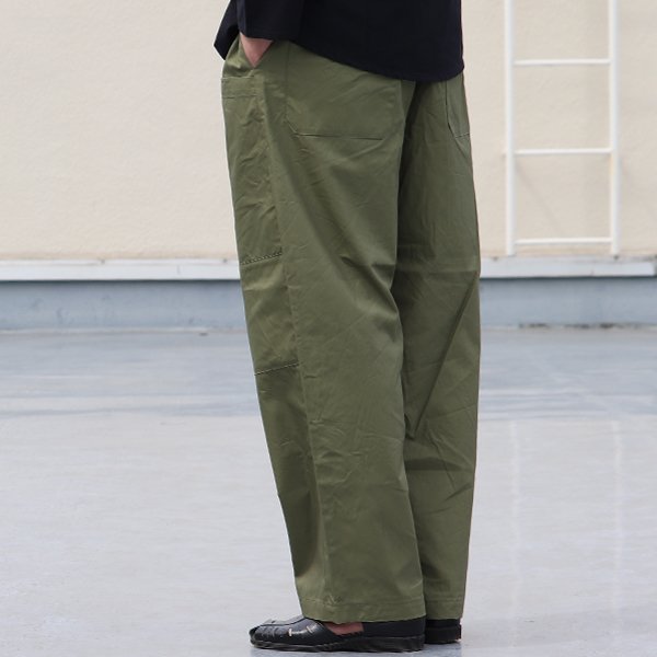 画像15: グリストーンW 綿ナイロン 高密度ギャバ ツールポケ ワイドイージーパンツ【MADE IN JAPAN】『日本製』/ Upscape Audience