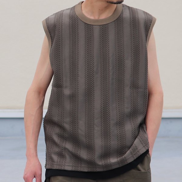 画像13: テック ラッセル レース ノースリーブ ベスト【MADE IN JAPAN】『日本製』/ Upscape Audience