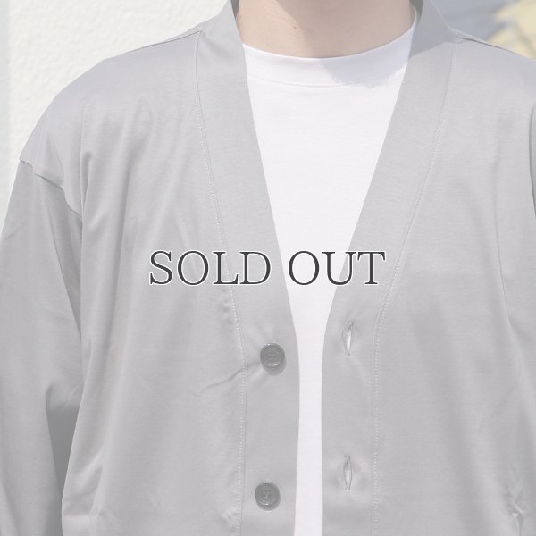 画像17: 超長綿スーピマコットン UVカット 汗染み軽減加工 接触冷感 カーディガン【MADE IN JAPAN】『日本製』 / Upscape Audience