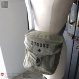 DEAD STOCK  / Swiss Army S&P Shoulder Bag （ スイス軍 ソルト＆ペッパー ショルダー バッグ ）