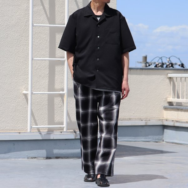 画像14: 10/2 ヘヴィツイル ヴィンテージチェック 2タック ワイド イージーパンツ【MADE IN JAPAN】『日本製』【送料無料】/ Upscape Audience