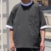 画像5: VORTEX 8オンス(MVS天竺) 胸ポケ付 ハーフスリーブ リンガーTシャツ【MADE IN JAPAN】『日本製』/ Upscape Audience【一部ご予約・5月上旬〜中旬予定】