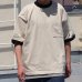 画像2: VORTEX 8オンス(MVS天竺) 胸ポケ付 ハーフスリーブ リンガーTシャツ【MADE IN JAPAN】『日本製』/ Upscape Audience【一部ご予約・5月上旬〜中旬予定】 (2)