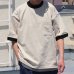 画像3: VORTEX 8オンス(MVS天竺) 胸ポケ付 ハーフスリーブ リンガーTシャツ【MADE IN JAPAN】『日本製』/ Upscape Audience【一部ご予約・5月上旬〜中旬予定】