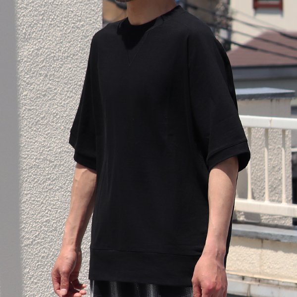 画像16: 粗挽き天竺 ガゼット クルーネック スウェットライク ハーフスリーブ Tシャツ【MADE IN JAPAN】『日本製』/ Upscape Audience