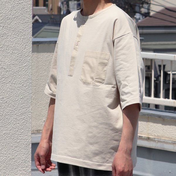 画像13: VORTEX 8オンス(MVS天竺) フハクミックス スリーピング ヘンリーネック Tシャツ【MADE IN JAPAN】『日本製』/ Upscape Audience