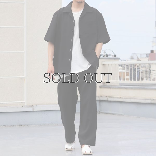 画像7: Reflax®(リフラクス) テック リネンライク トロピカル 2タック ワイド イージーパンツ【MADE IN JAPAN】『日本製』/ Upscape Audience