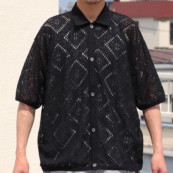 画像20: MILPA® (ミルパ)テック スカラレース ポロ カーディガン【MADE IN JAPAN】『日本製』/ Upscape Audience