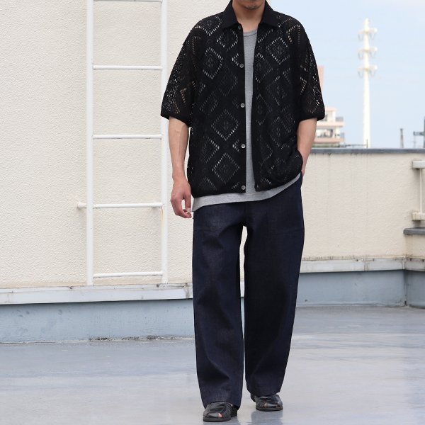 画像9: MILPA® (ミルパ)テック スカラレース ポロ カーディガン【MADE IN JAPAN】『日本製』/ Upscape Audience