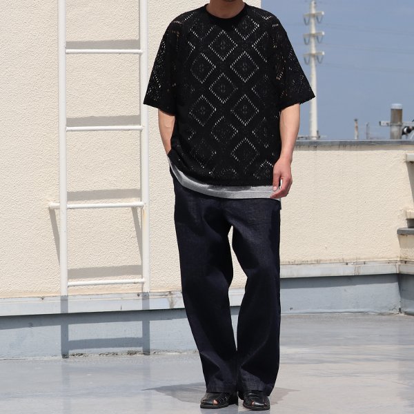 画像5: MILPA® (ミルパ)テック スカラレース ハーフスリーブ Tシャツ【MADE IN JAPAN】『日本製』/ Upscape Audience