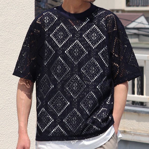 画像12: MILPA® (ミルパ)テック スカラレース ハーフスリーブ Tシャツ【MADE IN JAPAN】『日本製』/ Upscape Audience