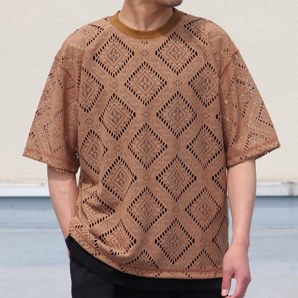 画像6: MILPA® (ミルパ)テック スカラレース ハーフスリーブ Tシャツ【MADE IN JAPAN】『日本製』/ Upscape Audience