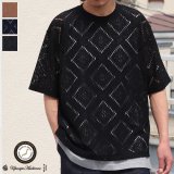 MILPA® （ミルパ）テック スカラレース ハーフスリーブ Tシャツ【MADE IN JAPAN】『日本製』/ Upscape Audience