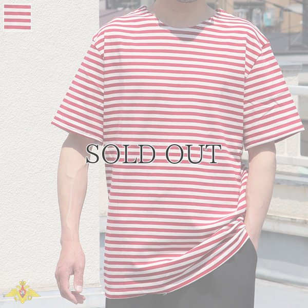 画像1: DeadStock / Russian Military Border Tee(ロシアンボーダー 半袖TEE )