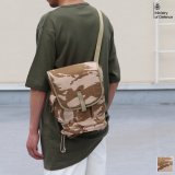 DEAD STOCK  / British Army Gas Mask Shoulder Bag （ イギリス軍 ガスマスク ショルダーバッグ デザート DPM カモ ）