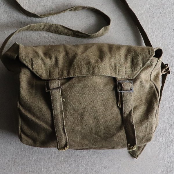 画像14: DEAD STOCK  / Serbian Army Cotton Linen Canvas Shoulder Bag（セルビア軍 コットンリネン ショルダーバッグ）