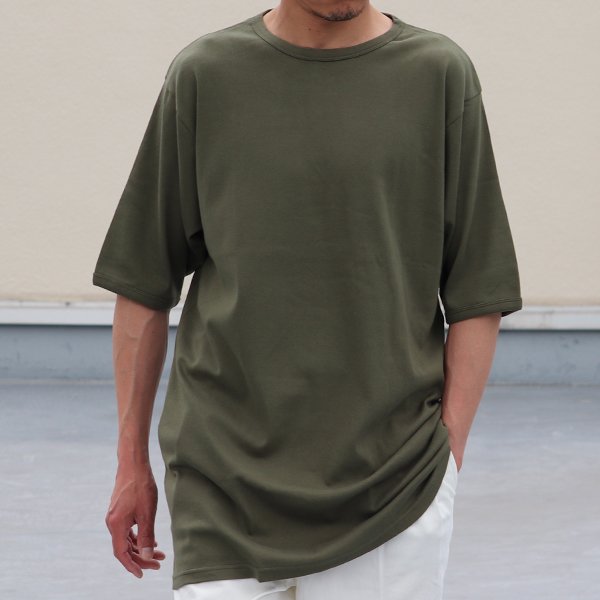 画像2: DEAD STOCK  / Belgium Army Cotton Crew Neck S/S Tee（ベルギー軍 コットンクルーネックTシャツ）