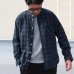 画像10: ワンウォッシュ バンドカラー L/S テーパードシャツ【MADE IN JAPAN】『日本製』/ Upscape Audience