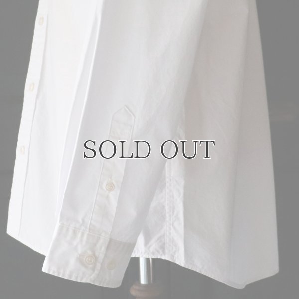 画像19: ワンウォッシュ バンドカラー L/S テーパードシャツ【MADE IN JAPAN】『日本製』/ Upscape Audience