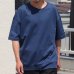 画像4: 【RE PRICE/価格改定】コーマ天竺アシンメトリークルーネック半袖オーバーサイズスウェットTee【MADE IN JAPAN】『日本製』/ Upscape Audience 