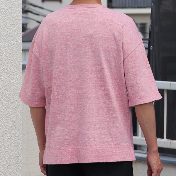 画像6: 【RE PRICE/価格改定】吊り編み天竺ガゼットC/N スウェット ビッグ 5分袖TEE【MADE IN TOKYO】『東京製』  / Upscape Audience