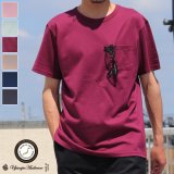 【RE PRICE/価格改定】コーマ天竺クルーネックグラスポケット付き半袖Tee【MADE IN JAPAN】『日本製』/ Upscape Audience 