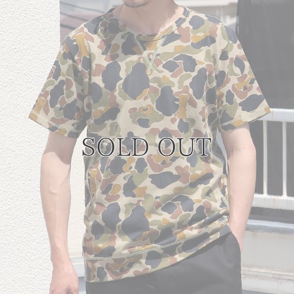 画像3: ダックカモプリント天竺クルーネック半袖スウェットシャツ【MADE IN JAPAN】『日本製』/ Upscape Audience