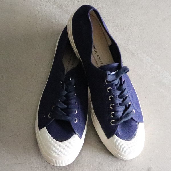 画像3: DEAD STOCK / 90-00s Italian Navy Sailor Shoes SUPERGA（イタリア セーラー シューズ ネイビー SUPERGA社製）