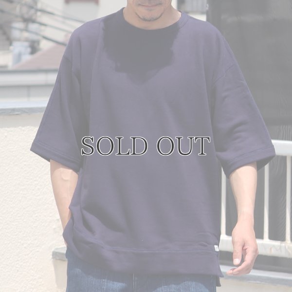 画像2: 【RE PRICE/価格改定】鹿の子裏毛 スプリッドスリーブ ビック5/S スウェット【MADE IN TOKYO】『東京製』 / Upscape Audience