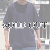 【RE PRICE/価格改定】鹿の子裏毛 スプリッドスリーブ ビック5/S スウェット【MADE IN TOKYO】『東京製』 / Upscape Audience