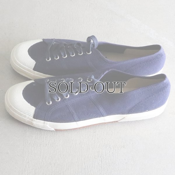 画像8: DEAD STOCK / 90-00s Italian Navy Sailor Shoes SUPERGA（イタリア セーラー シューズ ネイビー SUPERGA社製）