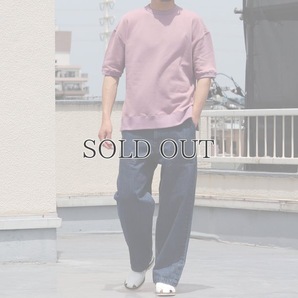 画像7: 【RE PRICE/価格改定】裏毛サイドスリット半袖ビッグスウェット【MADE IN JAPAN】『日本製』/ Upscape Audience