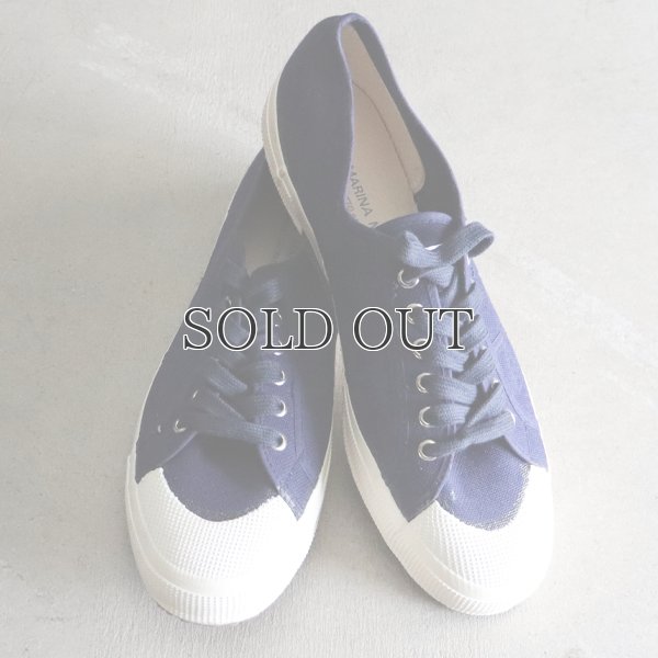 画像2: DEAD STOCK / 90-00s Italian Navy Sailor Shoes SUPERGA（イタリア セーラー シューズ ネイビー SUPERGA社製）
