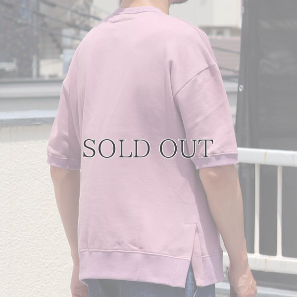 画像6: 【RE PRICE/価格改定】裏毛サイドスリット半袖ビッグスウェット【MADE IN JAPAN】『日本製』/ Upscape Audience