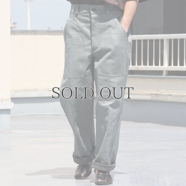 画像4: DEAD DEAD STOCK / SWISS ARMY DENIM PANTS（スイス軍 デニムワークパンツ【後期】）