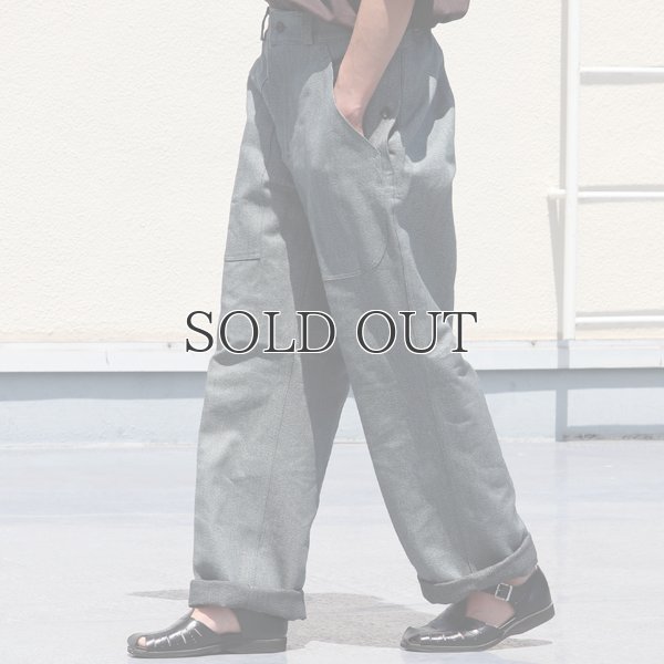 画像6: DEAD DEAD STOCK / SWISS ARMY DENIM PANTS（スイス軍 デニムワークパンツ【後期】）