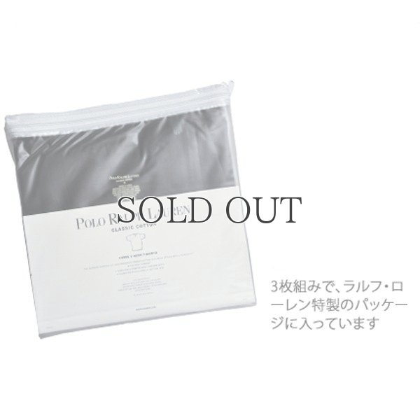 画像9: Dead Stock / クラシックコットン3PVネックT 【3枚パック】 / RALPH LAUREN