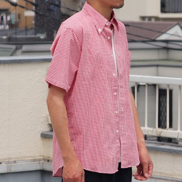 画像5: 【RE PRICE/価格改定】ヘビーオックスフォード/シャンブレー/ギンガムボタンダウン半袖シャツ / THE BAGGY【バギー】