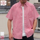 【RE PRICE/価格改定】ヘビーオックスフォード/シャンブレー/ギンガムボタンダウン半袖シャツ / THE BAGGY【バギー】