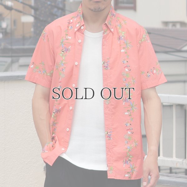 画像3: ボタンダウン半袖アロハシャツ / Upscape Audience×VIBGYOR（ビブジョー）