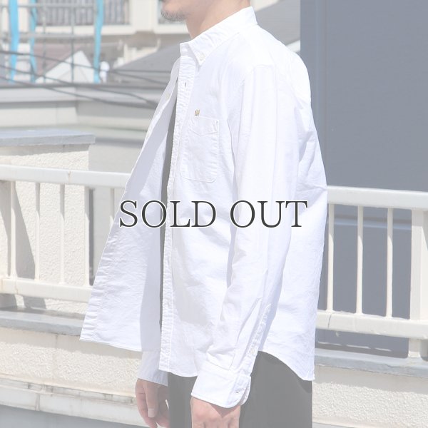 画像5: チビ衿ボタンダウン UCLA クマ刺繍付 シャンブレーオックスL/Sシャツ『日本製』Upscape Audience